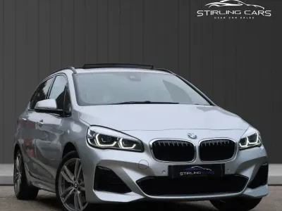 Begagnad BMW 225 Active Tourer M Sport 2019 Silver Minibuss