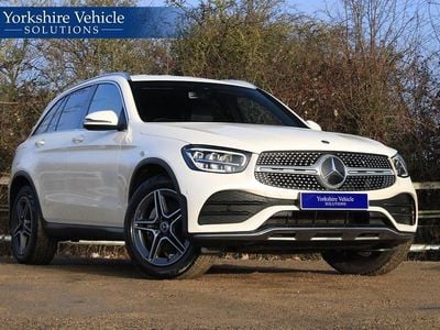 White Used 2019 Mercedes GLC220 AMG line Estate | £21,989 (Good price)