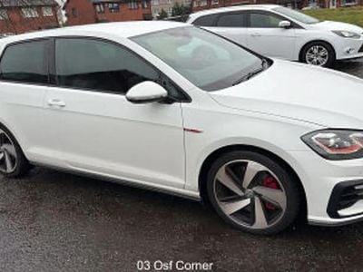 Used VW Golf VII GTI 245 HP (180 kW) 2019 White Hatchback