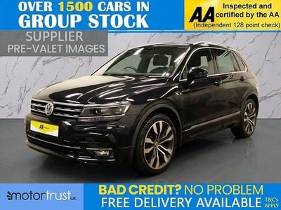 Used VW Tiguan R-line 180 HP (132 kW) 2017 Black SUV