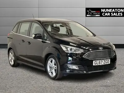 Used Ford Grand C-Max Titanium X 120 HP (88 kW) 2017 Black MPV