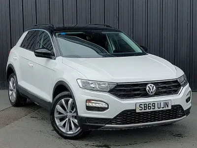 Używany VW T-Roc Design 115 KM (84 kW) 2020 Biały SUV