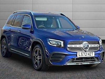 Used Mercedes GLB200 AMG Line Premium 163 HP (119 kW) 2022 Blue SUV
