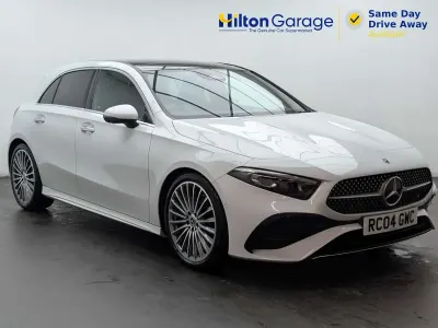 Used Mercedes A180 AMG Line Premium Plus 136 HP (100 kW) 2024 White Hatchback