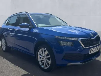 Used Skoda Kamiq SE 115 HP (84 kW) 2024 Energy blue SUV