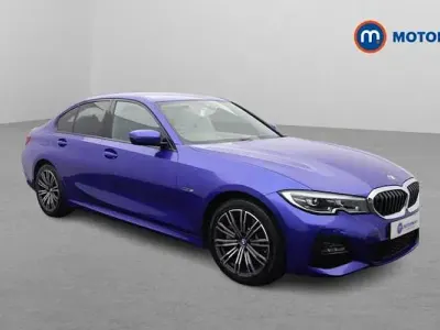 Used BMW 330e M Sport 292 HP (214 kW) 2021 Blue Sedan
