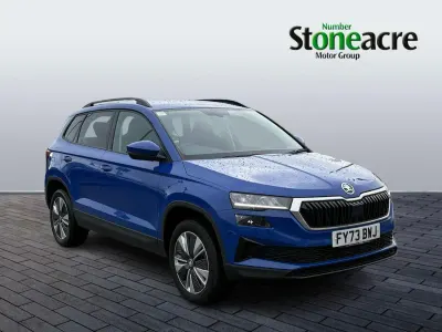 Used Skoda Karoq SE Drive 2023 Blue SUV