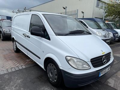 used Mercedes Vito 109CDI Van SENSIBLE MILES 120k TIDY NICE DRIVE IDEAL FOR DAY VAN CAMPER ETC