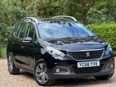 Used Peugeot 2008 Active 83 HP (61 kW) 2018 Black SUV