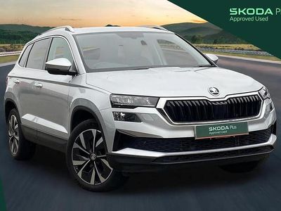Used Skoda Karoq SE L 147 HP (108 kW) 2022 Brilliant silver metallic SUV