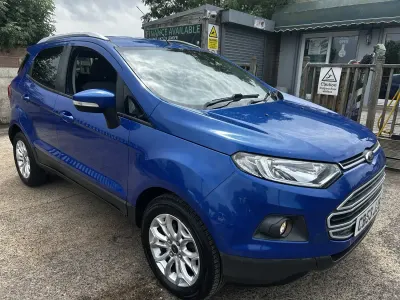 Used Ford Ecosport Zetec 2016 Blue SUV