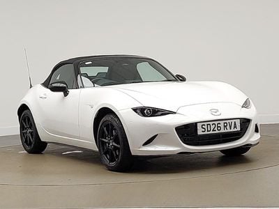 New Mazda MX5 Prime-Line 132 HP (97 kW) 2026 Arctic white Cabriolet