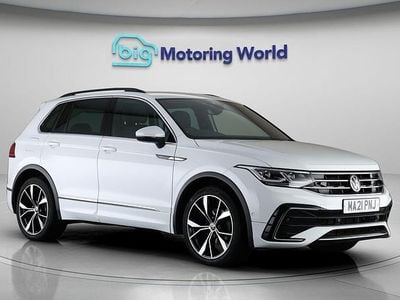 Used VW Tiguan R-line 148 HP (108 kW) 2021 White SUV