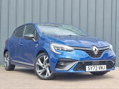 Usado Renault Clio V RS Line 90 HP (66 kW) 2023 Azul Citadino