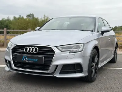 Used Audi A3 Sportback S-Line 184 HP (135 kW) 2018 Silver Hatchback