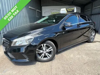 Used Mercedes A180 SE 109 HP (80 kW) 2016 Black Hatchback