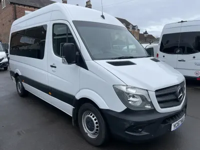 Używany Mercedes Sprinter 140 KM (102 kW) 2017 Biały Van