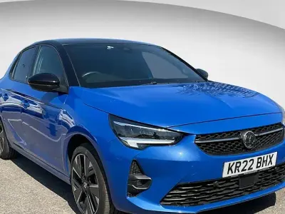 Used Vauxhall Corsa-e SRi 100 kW (136 HP) 2022 Blue Hatchback