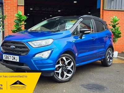 Used Ford Ecosport ST-Line 140 HP (102 kW) 2018 Blue SUV