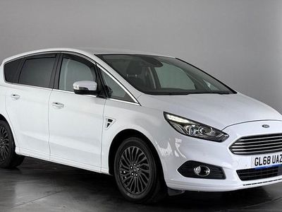 Used Ford S-MAX Titanium 190 HP (139 kW) 2018 White MPV