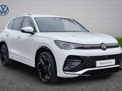 Used VW Tiguan R-line 150 HP (110 kW) 2026 Pure white SUV