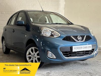 Used Nissan Micra Acenta 80 HP (58 kW) 2014 Blue Hatchback