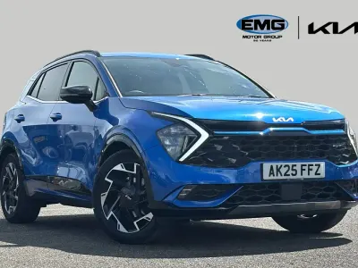 Used Kia Sportage GT-Line 157 HP (115 kW) 2025 Blue SUV