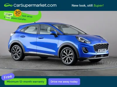 Używany Ford Puma Titanium 2023 Niebieski SUV