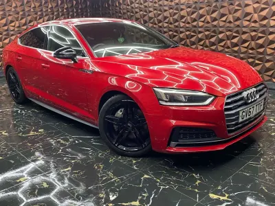 Used Audi A5 S-Line 2018 Red Coupe