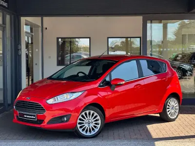 Used Ford Fiesta Titanium 2015 Red Hatchback