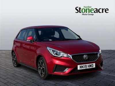 Used MG MG3 Excite 106 HP (77 kW) 2019 Red Hatchback