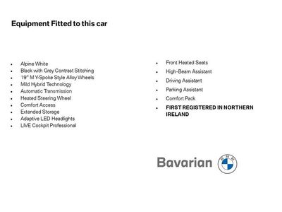 White Used 2022 BMW X4 M Sport SUV | £33,995 (Good price)