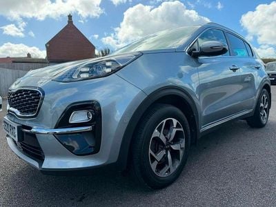 Begagnad Kia Sportage Platinum Edition 2020 Silver SUV