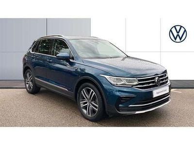 Blue Used 2022 VW Tiguan Elegance SUV | £24,699 (Fair price)