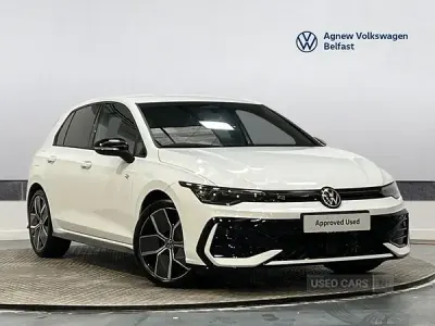Used VW Golf VIII Black Edition 150 HP (110 kW) 2025 White Hatchback