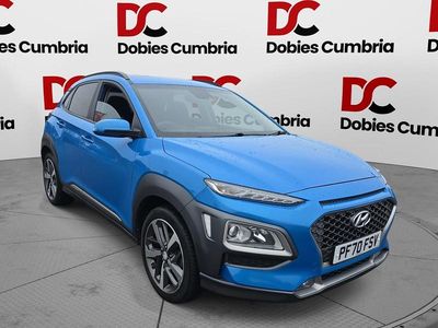 Used Hyundai Kona Premium 120 HP (88 kW) 2021 Blue SUV