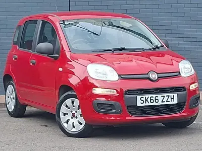 Used Fiat Panda Pop 69 HP (50 kW) 2016 Red Hatchback