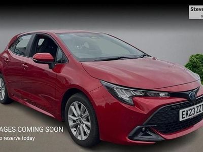 Used Toyota Corolla 2023 Red Hatchback