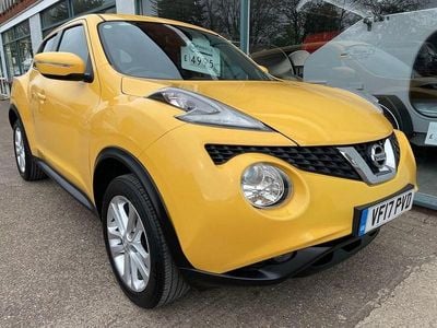 Used Nissan Juke N-Connecta 2017 Yellow SUV