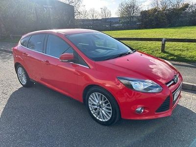 Used Ford Focus Zetec 2013 Red Hatchback
