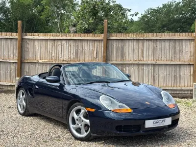 Used Porsche 986 Boxster 1998 Blue Cabriolet