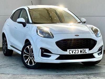Gebraucht Ford Puma ST-Line 125 PS (91 kW) 2023 Weiß SUV