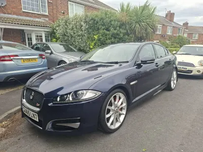 Used Jaguar XF Portfolio 2015 Blue Sedan