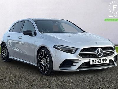 Used Mercedes A35 AMG Premium Plus 306 HP (225 kW) 2019 Silver Hatchback