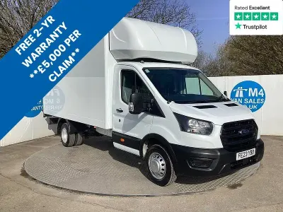 Used Ford Transit 130 HP (95 kW) 2023 White Cabriolet