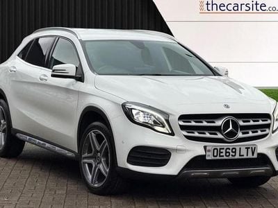 Used Mercedes GLA180 AMG line 122 HP (89 kW) 2019 White SUV