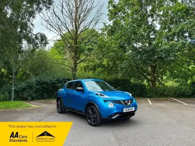 Used Nissan Juke Tekna 112 HP (82 kW) 2019 Blue SUV