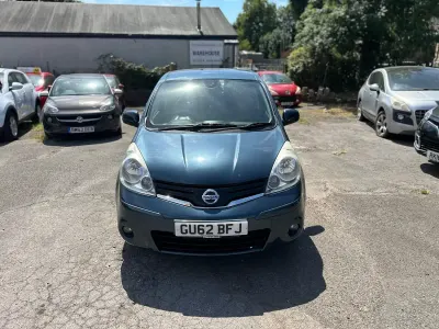 Used Nissan Note N-TEC 110 HP (80 kW) 2012 Blue Hatchback