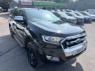 Used Ford Ranger Limited 200 HP (147 kW) 2018 Black Pickup