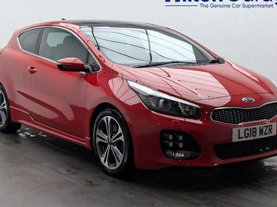 Used Kia ProCeed GT-Line S 120 HP (88 kW) 2018 Red Hatchback